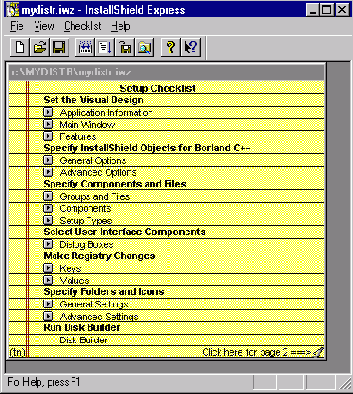     InstallShield Express